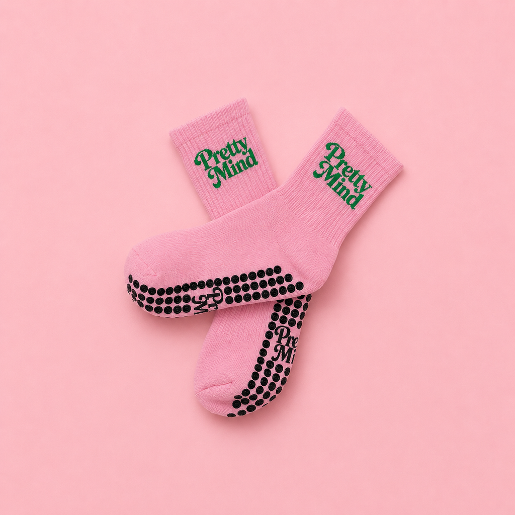 Pretty Mind Pilates Socks